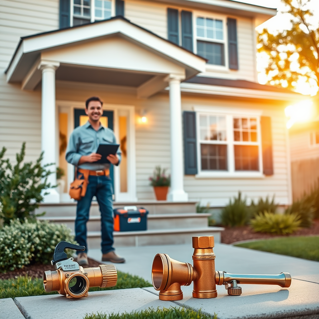 Suburban home exterior